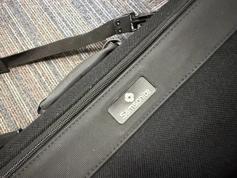 Samsonite Black Luggage Bag on wheels