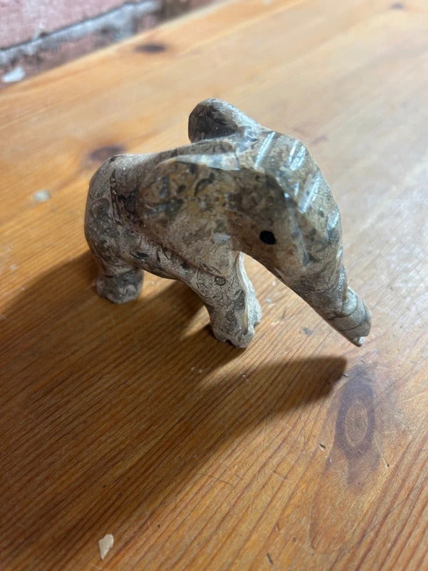 Soapstone Elephant Ornament