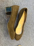 M&S Wide Fit Black Heels - Size 6.5 UK
