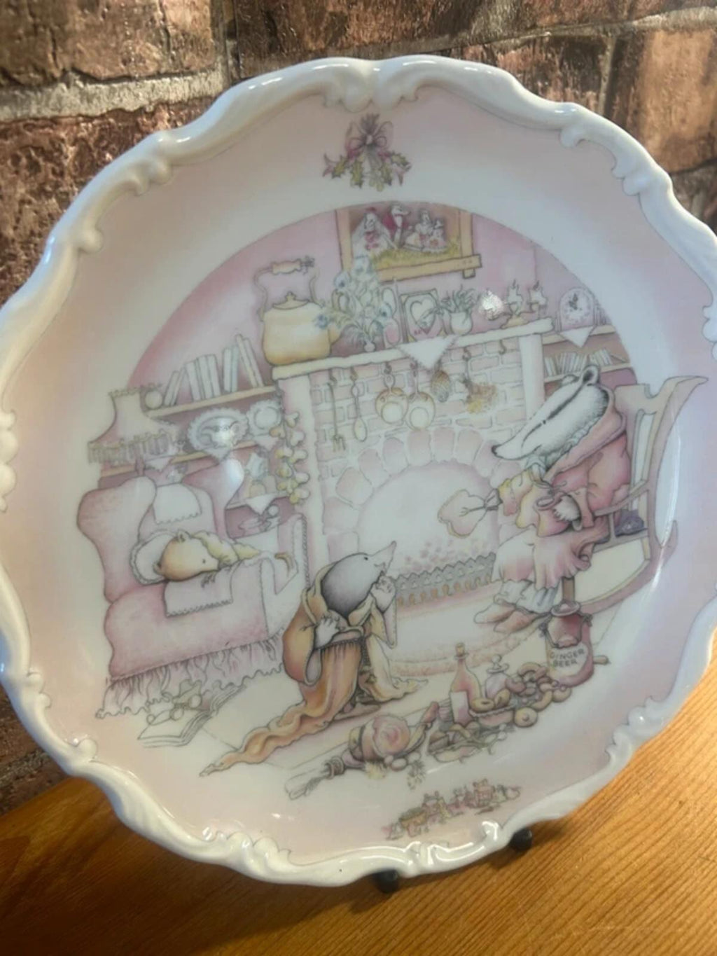 Royal Doulton The Wind in The Willows Collectible Plate
