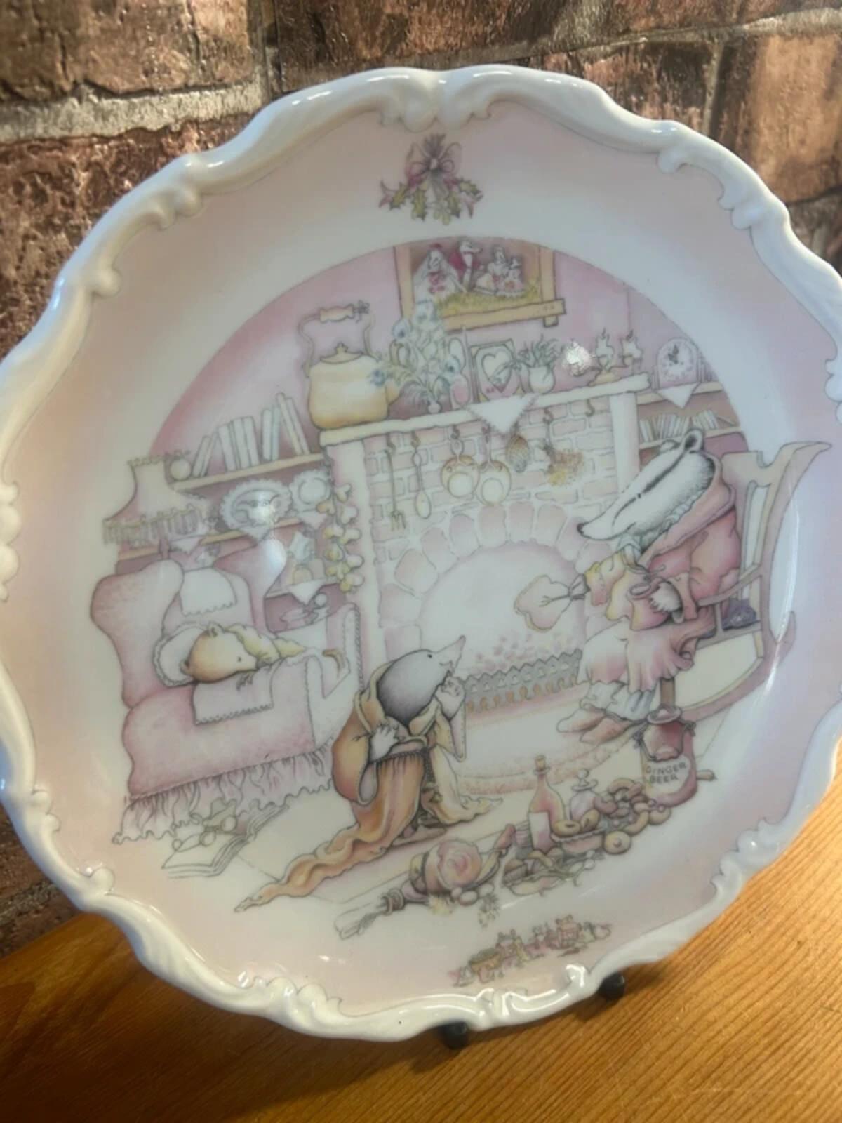 Royal Doulton The Wind in The Willows Collectible Plate
