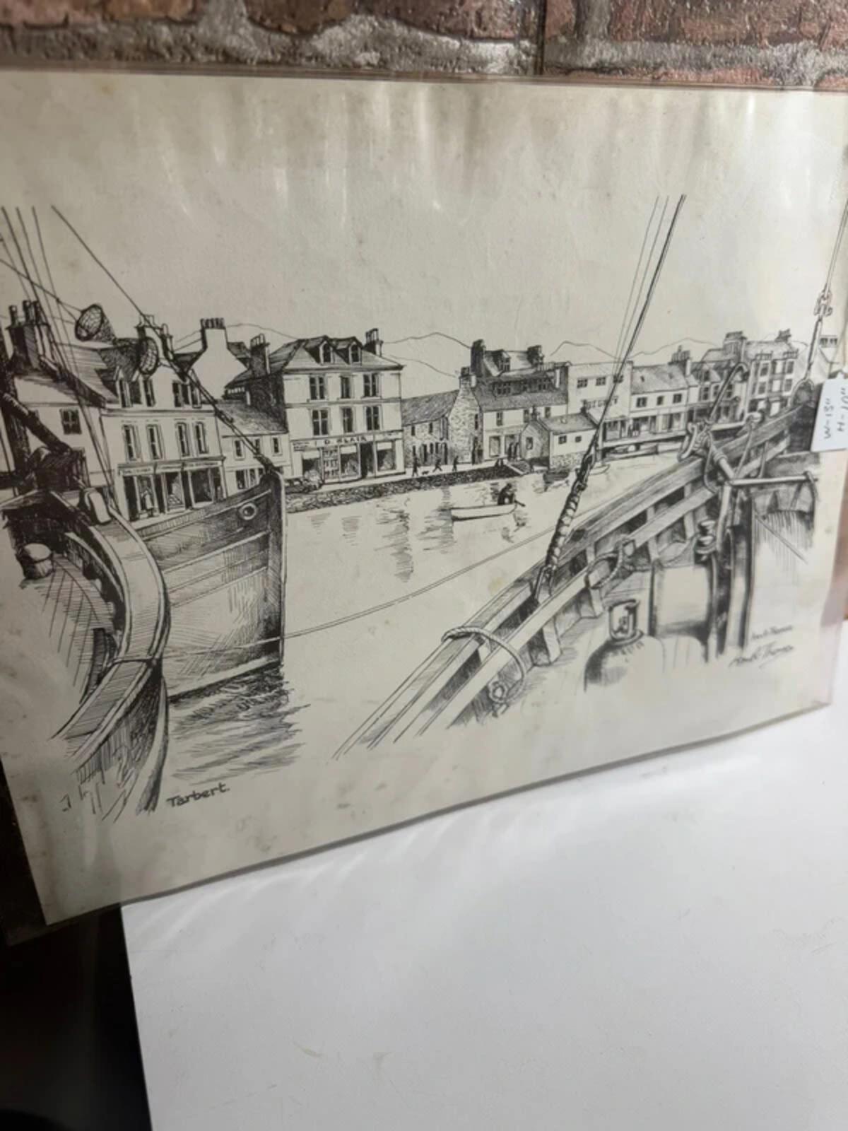 Ann R Thomas Vintage Unframed Print