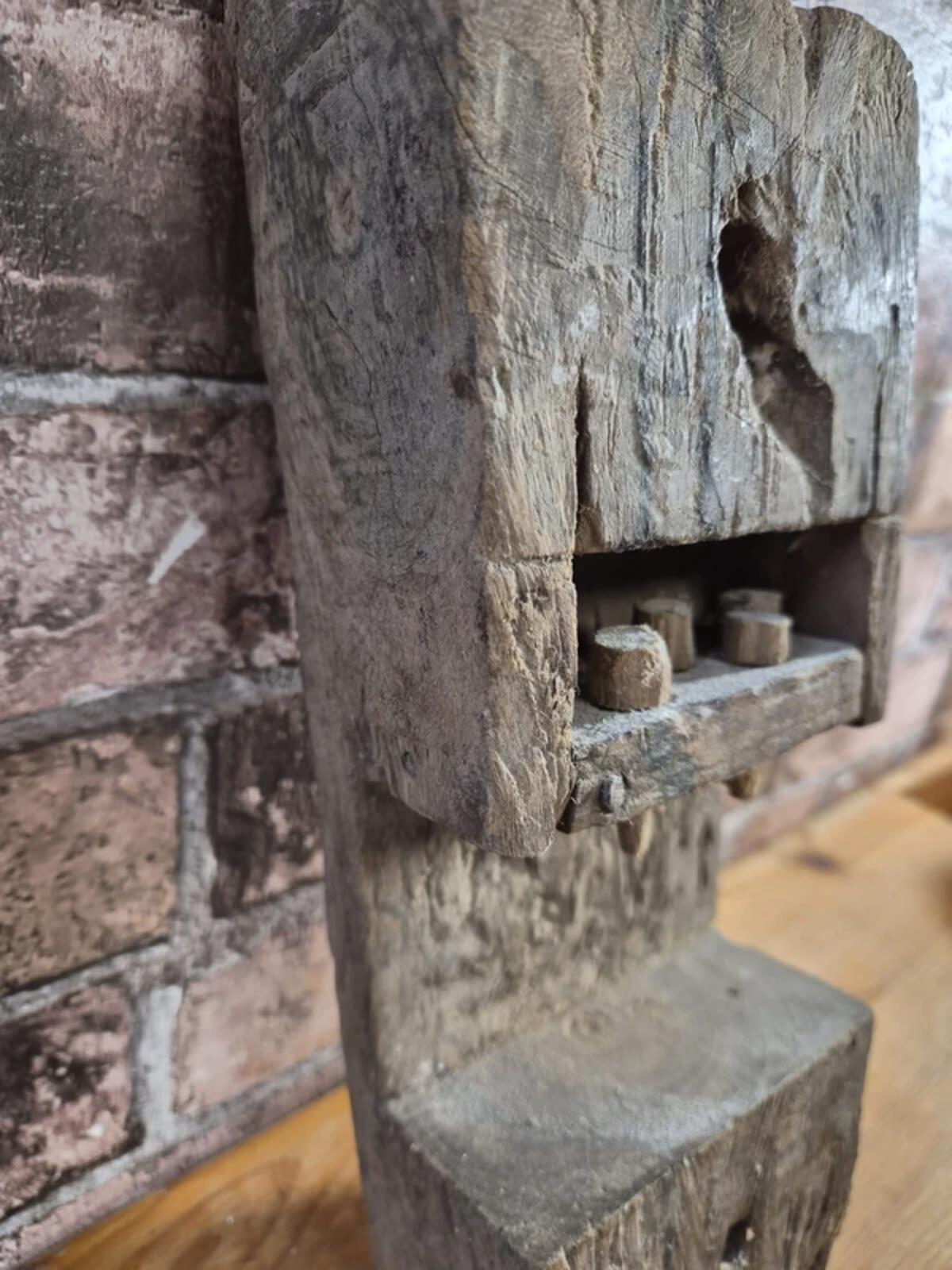 Reclaimed Oak Roof Ending