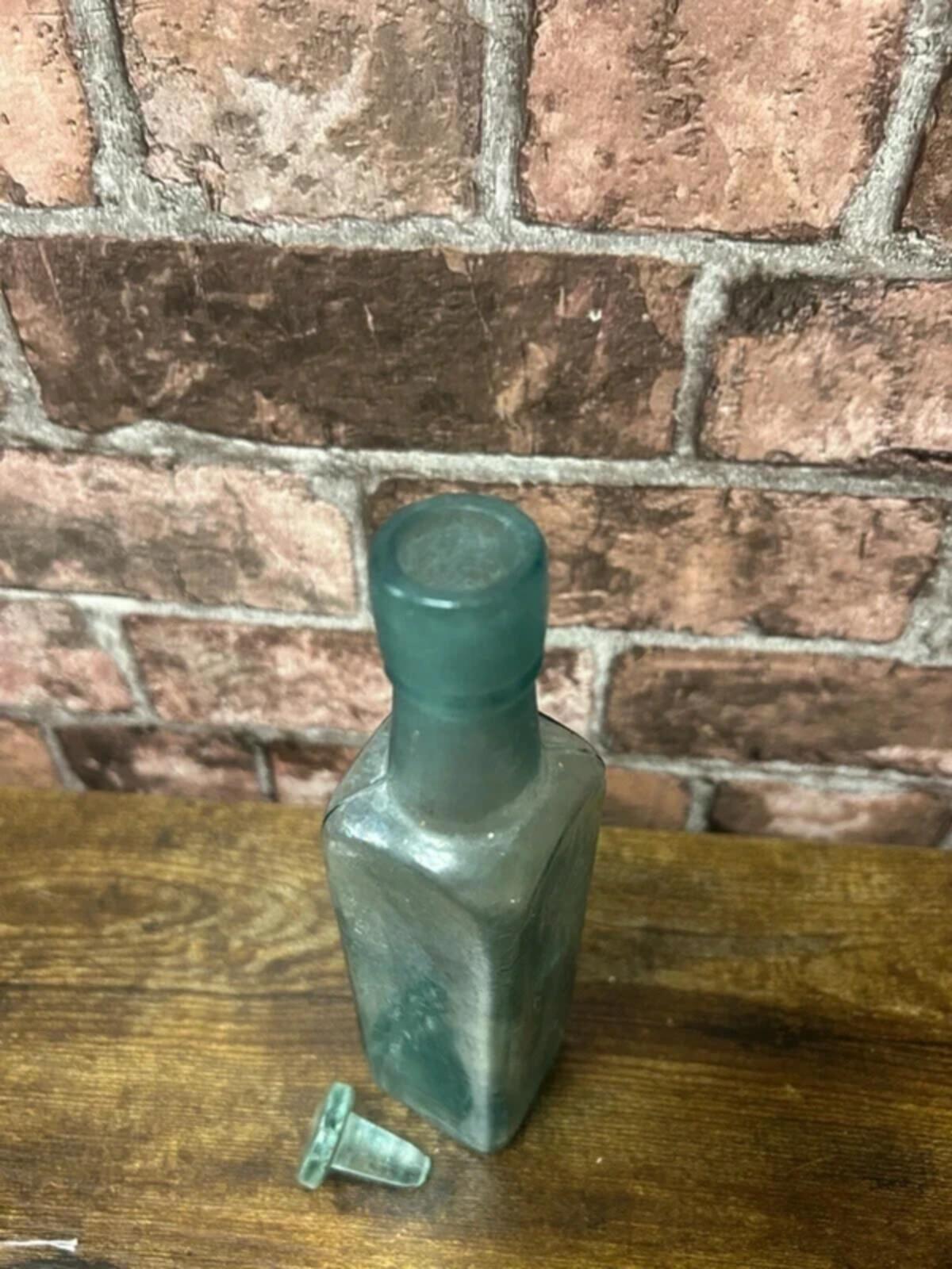 Vintage HP Glass Bottle