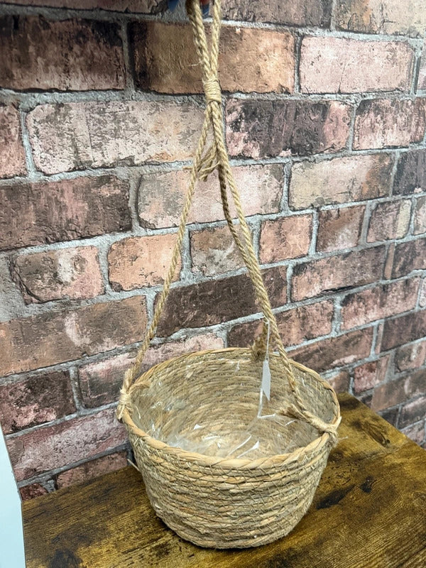 Hanging Wicker Basket