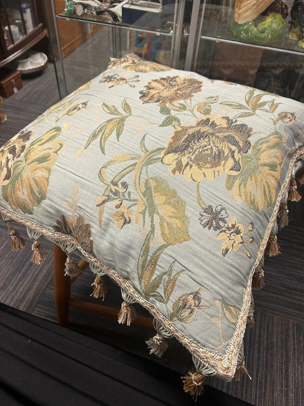 Pair of Riva Paoletti Lucerne Duck Feather Cushions