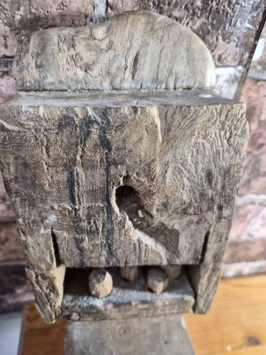 Reclaimed Oak Roof Ending