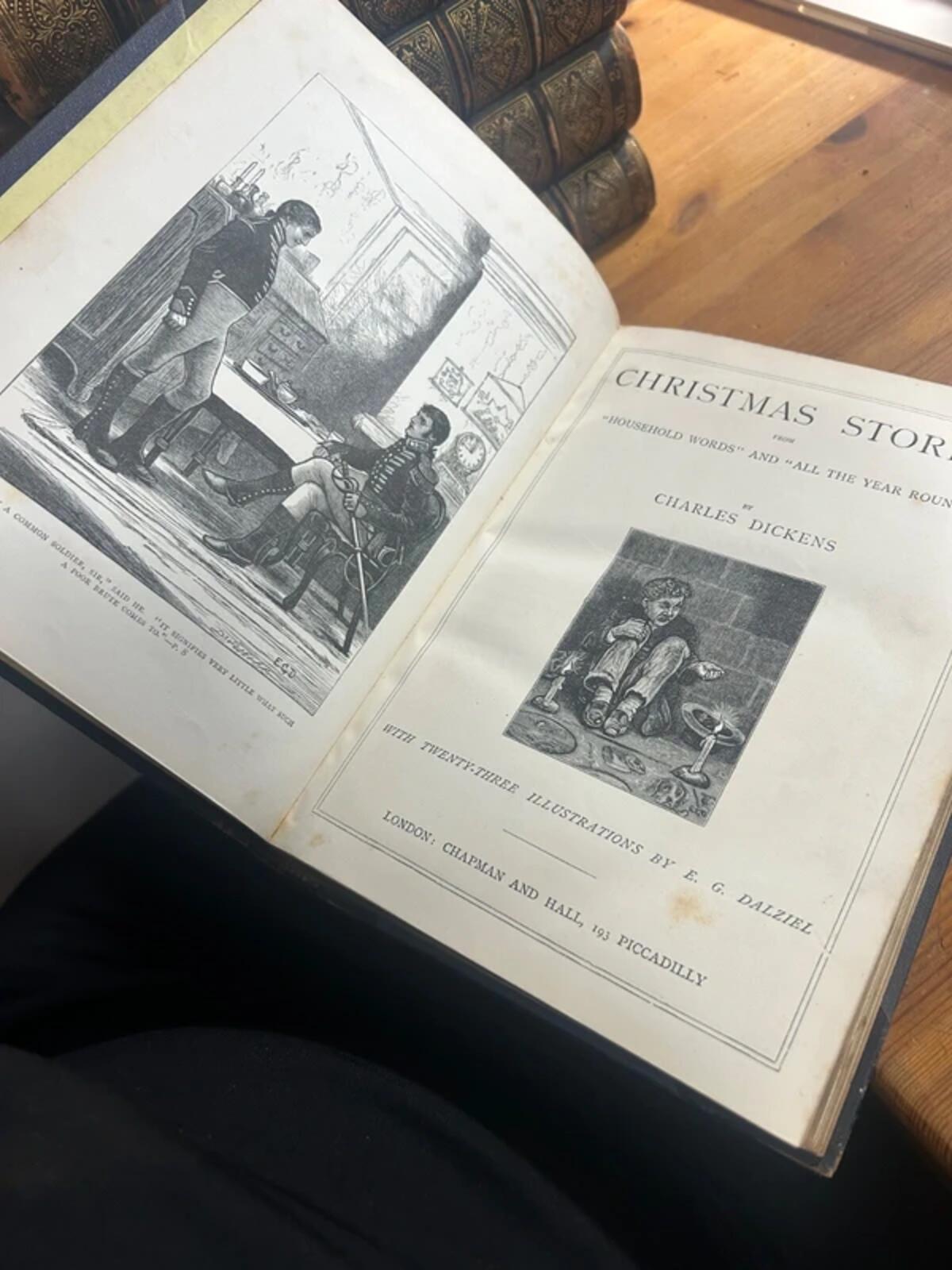 Dickens Works Late Victorian 10 Volume Book Set
