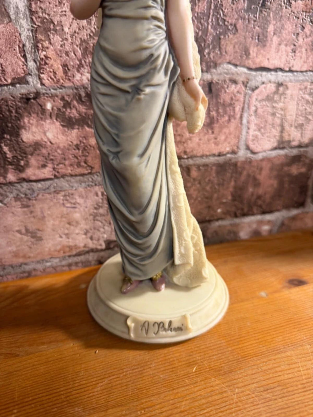 Auro Belcari Resin Lady Figurine