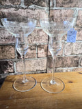 Pair of Princess House Margarita Glasses