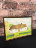 Vintage Watercolour Framed Painting