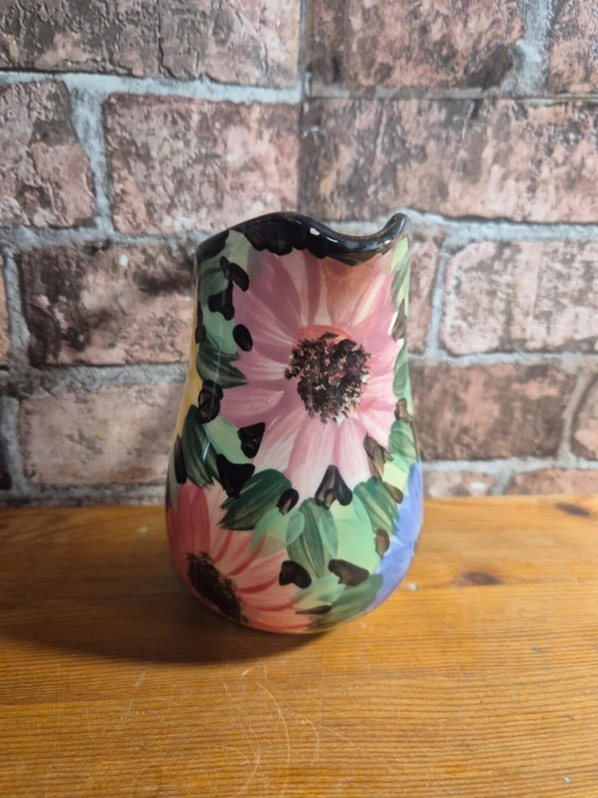 Floral Ceramic Jug