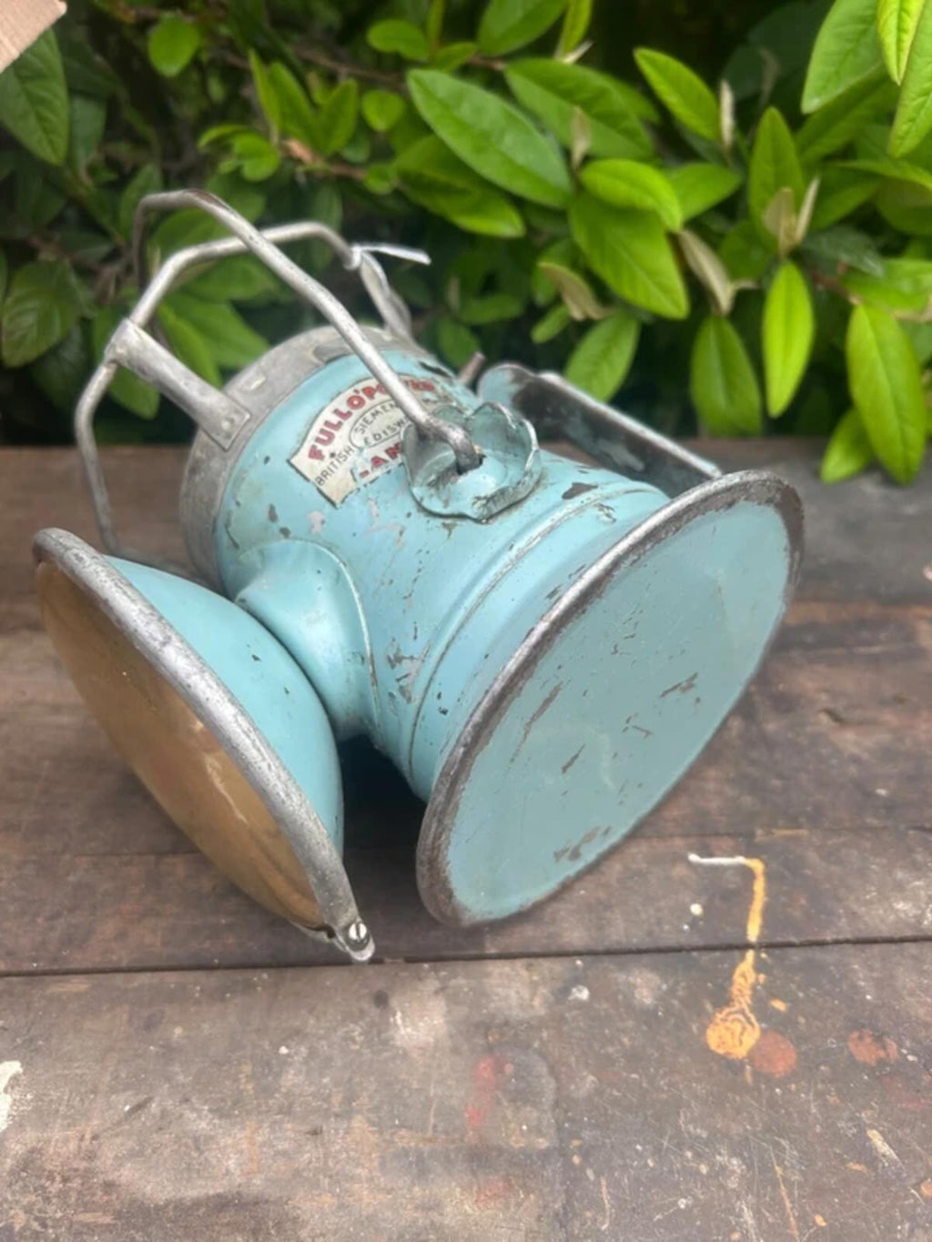 Vintage Siemens Full o Power British Made Lantern