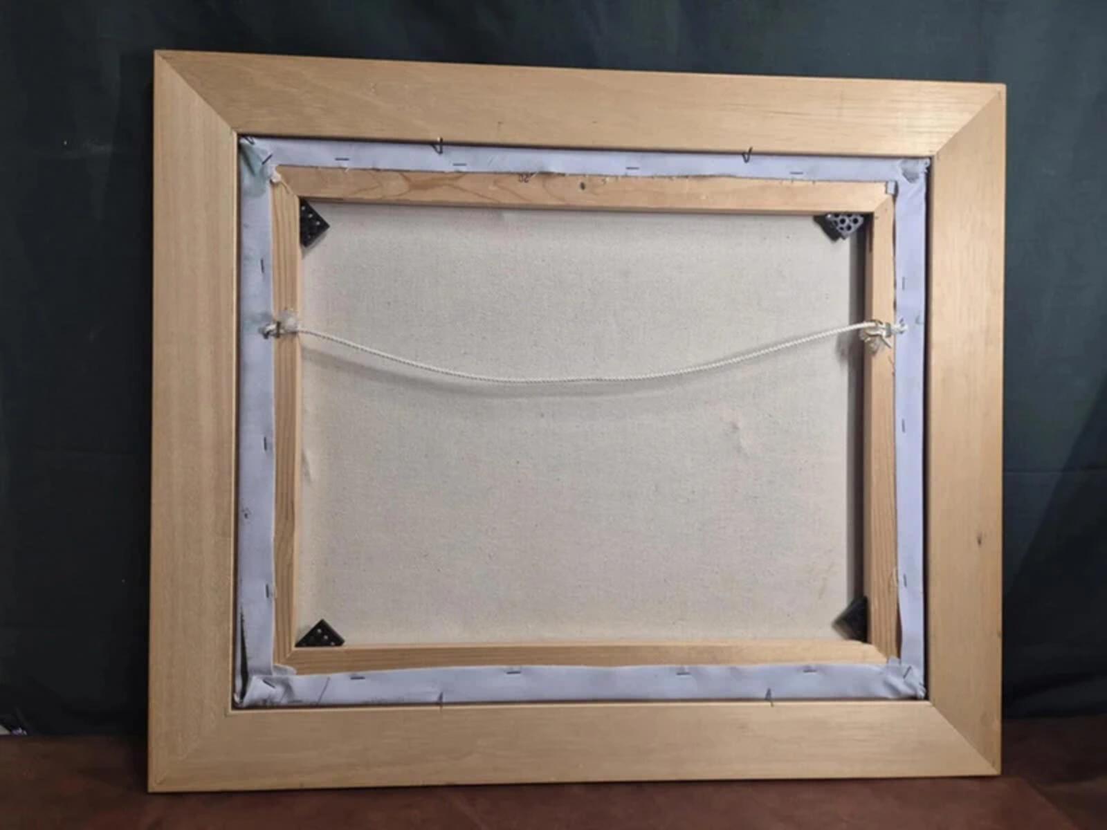 'Enderby' Acrylic Framed Landscape Painting