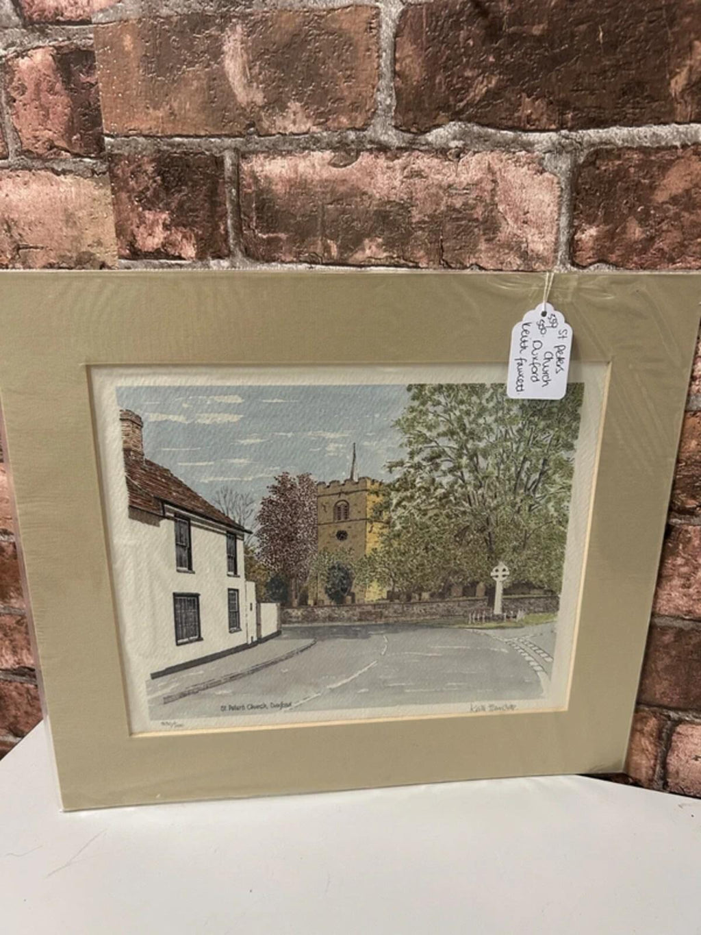St Peters Church Duxford Painting - Keith Fawcett - 330/500