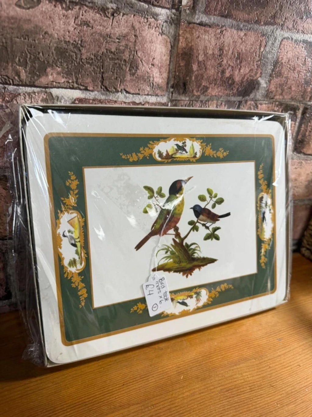 Vintage Bird Table Mats x 6