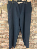 M&S Navy Trousers - Size 14