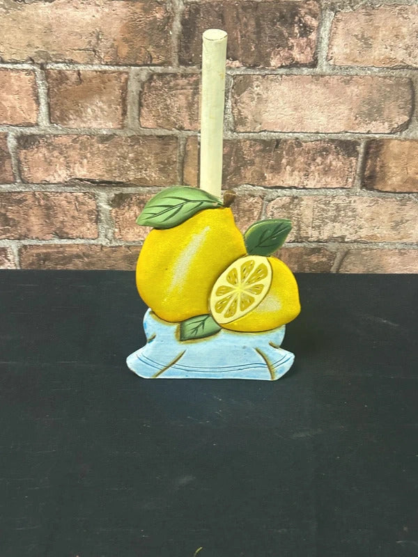 Lemon Kitchen Towel Roll Holder
