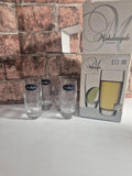 Luigi bormioli set of 4 glasses