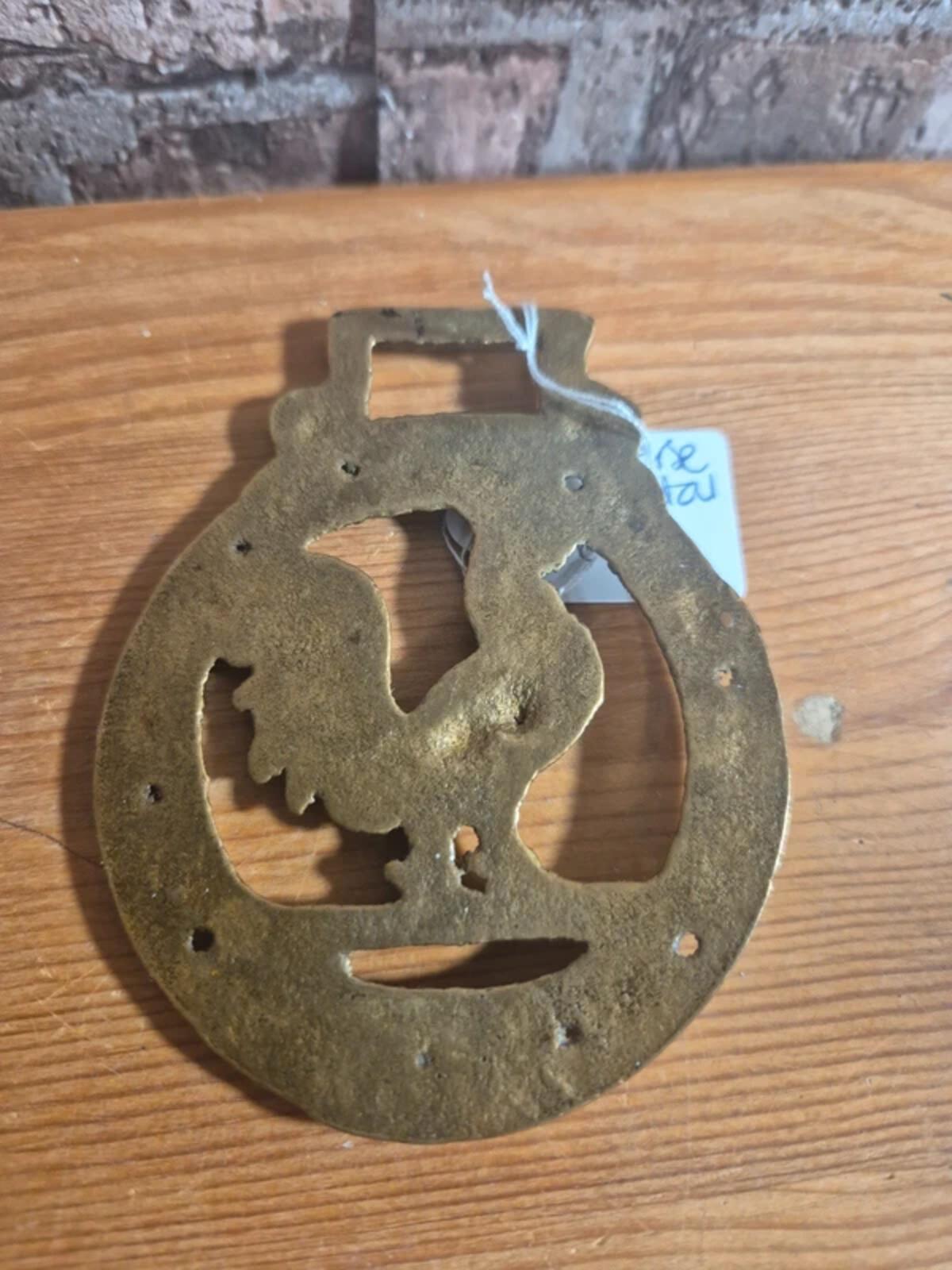 Cockeral Horse Brass