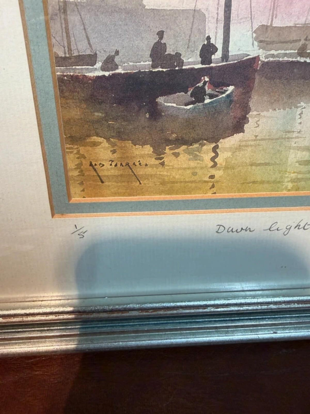 Rod Pearce "Dawn Light" Signed and Framed Print - 1/5