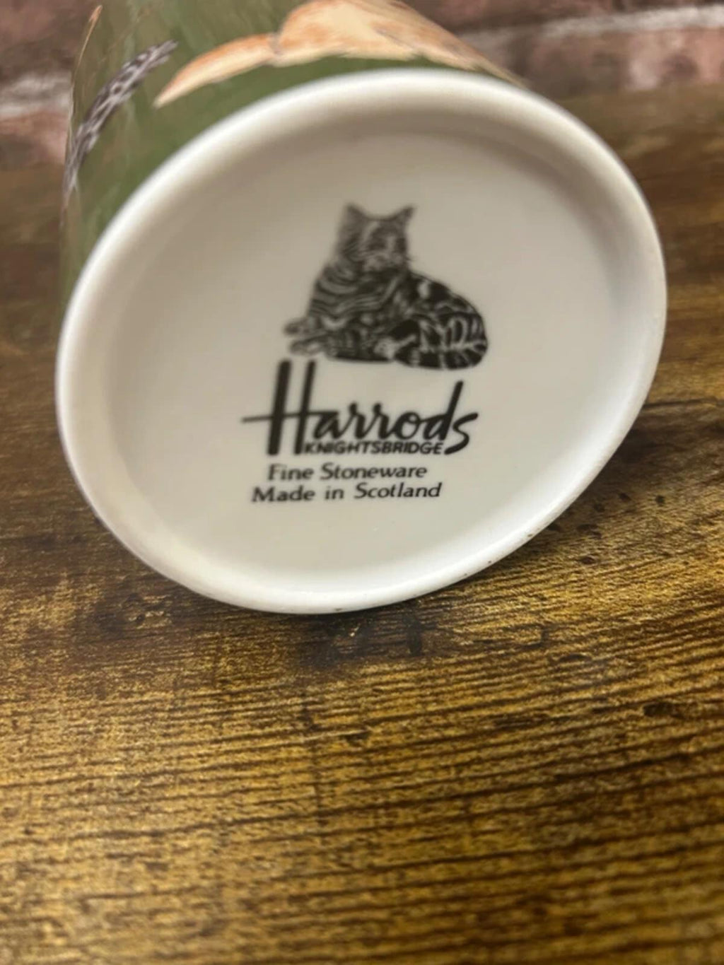 Harrods Cat Mug