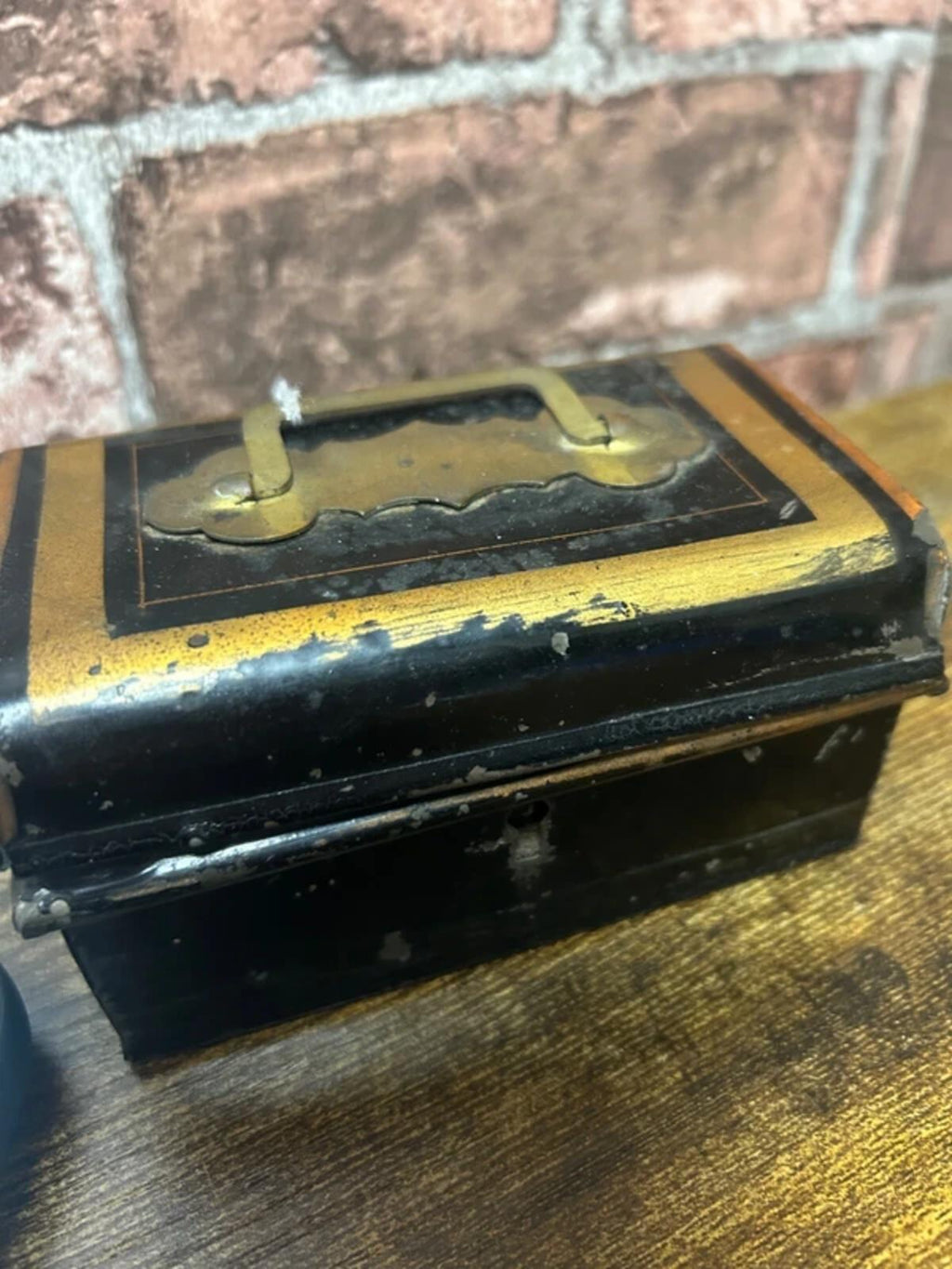 Vintage Metal Cash Tin