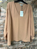 Jasper Conran Peach Blouse - Size 20