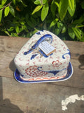 Vintage Ironstone Staffordshire Triangular Cheese Dish