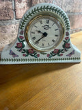 Portmeirion Ceramic Garden Mantle Clock