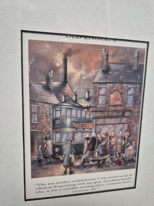 Brian J Gordon 'old enochs' framed print