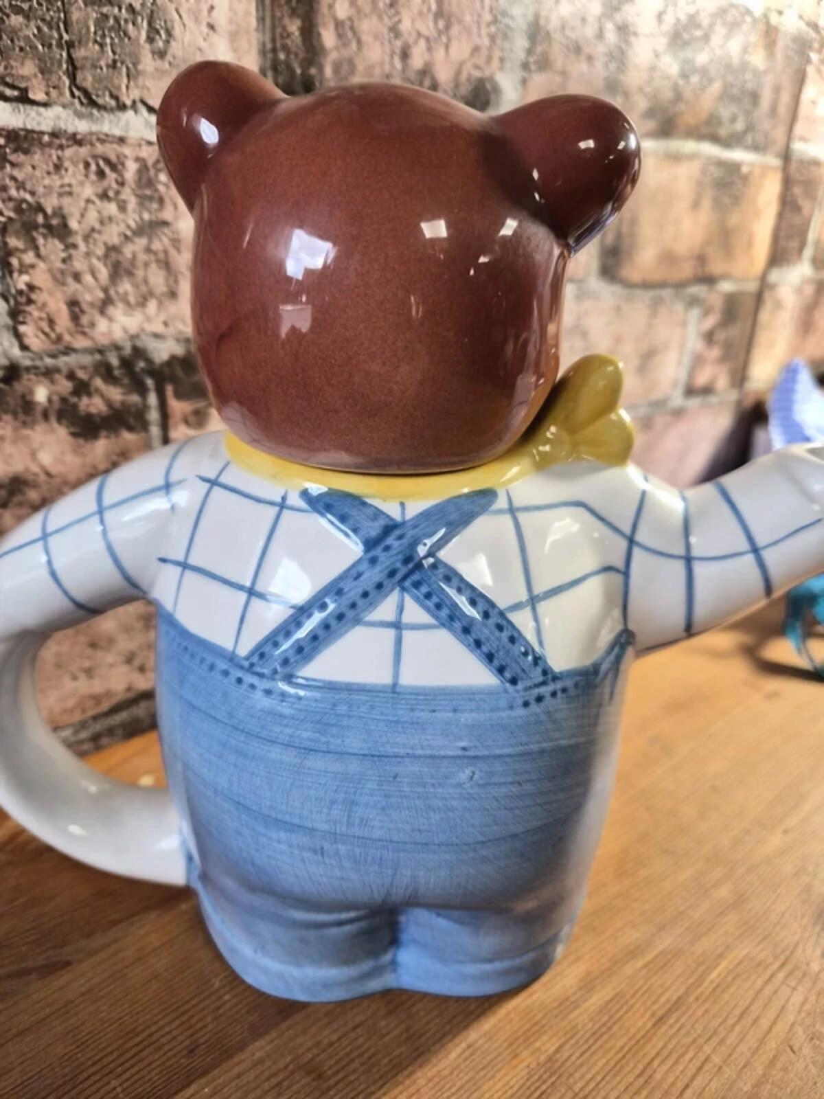 Macdonald Vintage Fine China Teddy Bear Teapot