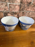 Pair of Ceramic Plant Pots