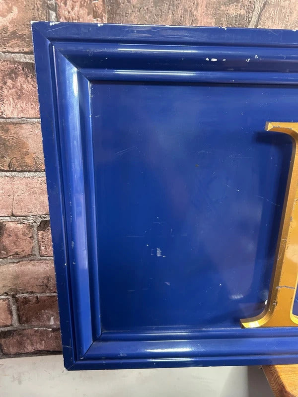 Vintage Style Wooden Custom "P" Sign