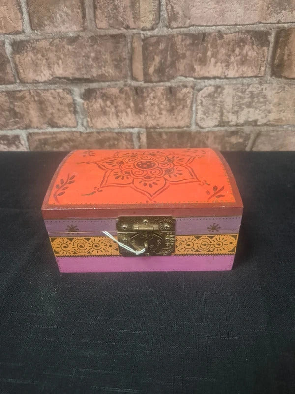 Bohemian style vintage box