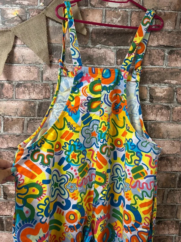 Lucy and Yak Artist Dungarees - Size 16
