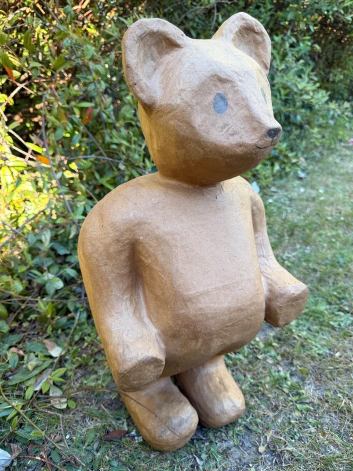 Harrods Vintage Shop Display Paper Mache Teddy