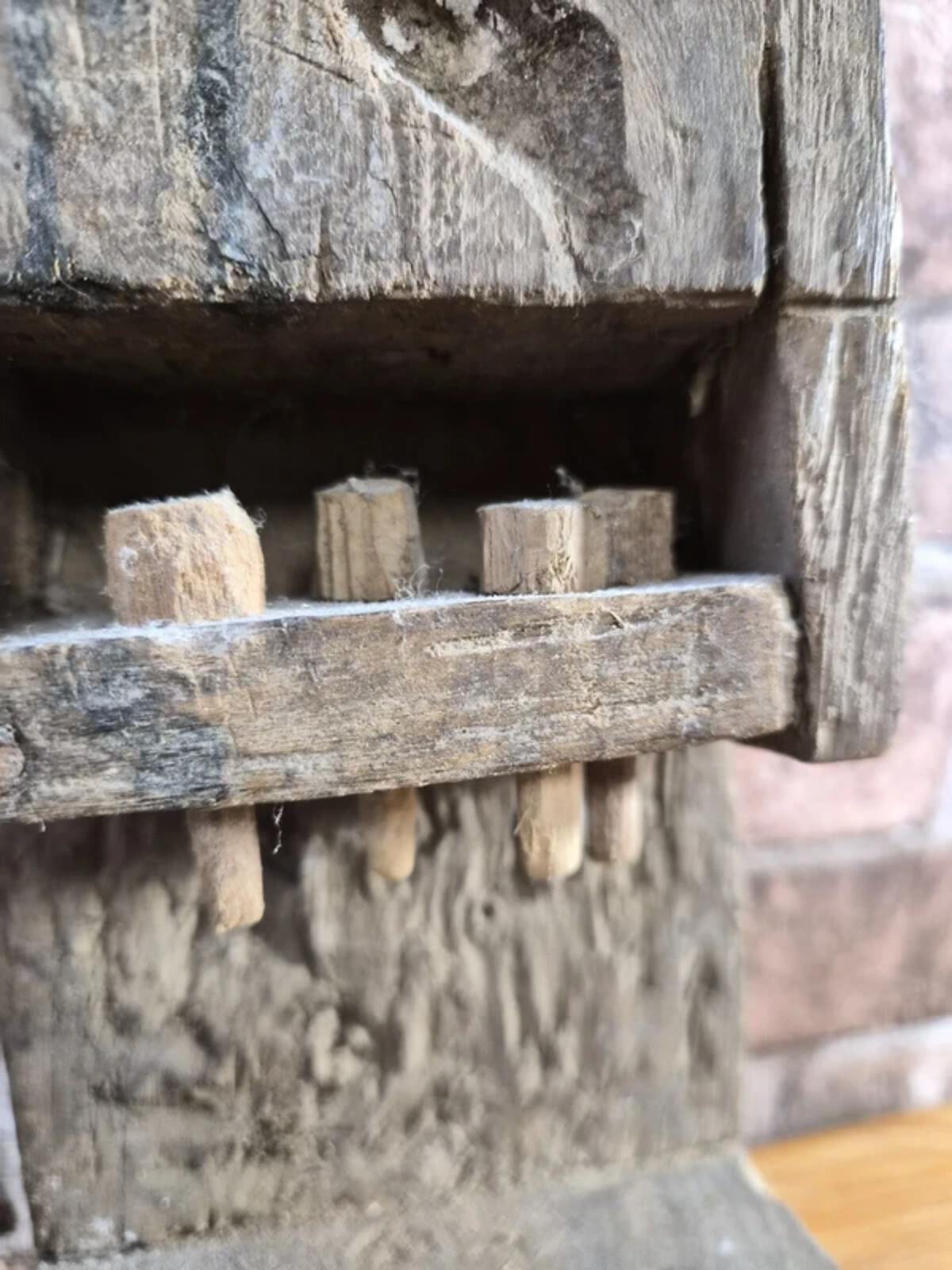 Reclaimed Oak Roof Ending