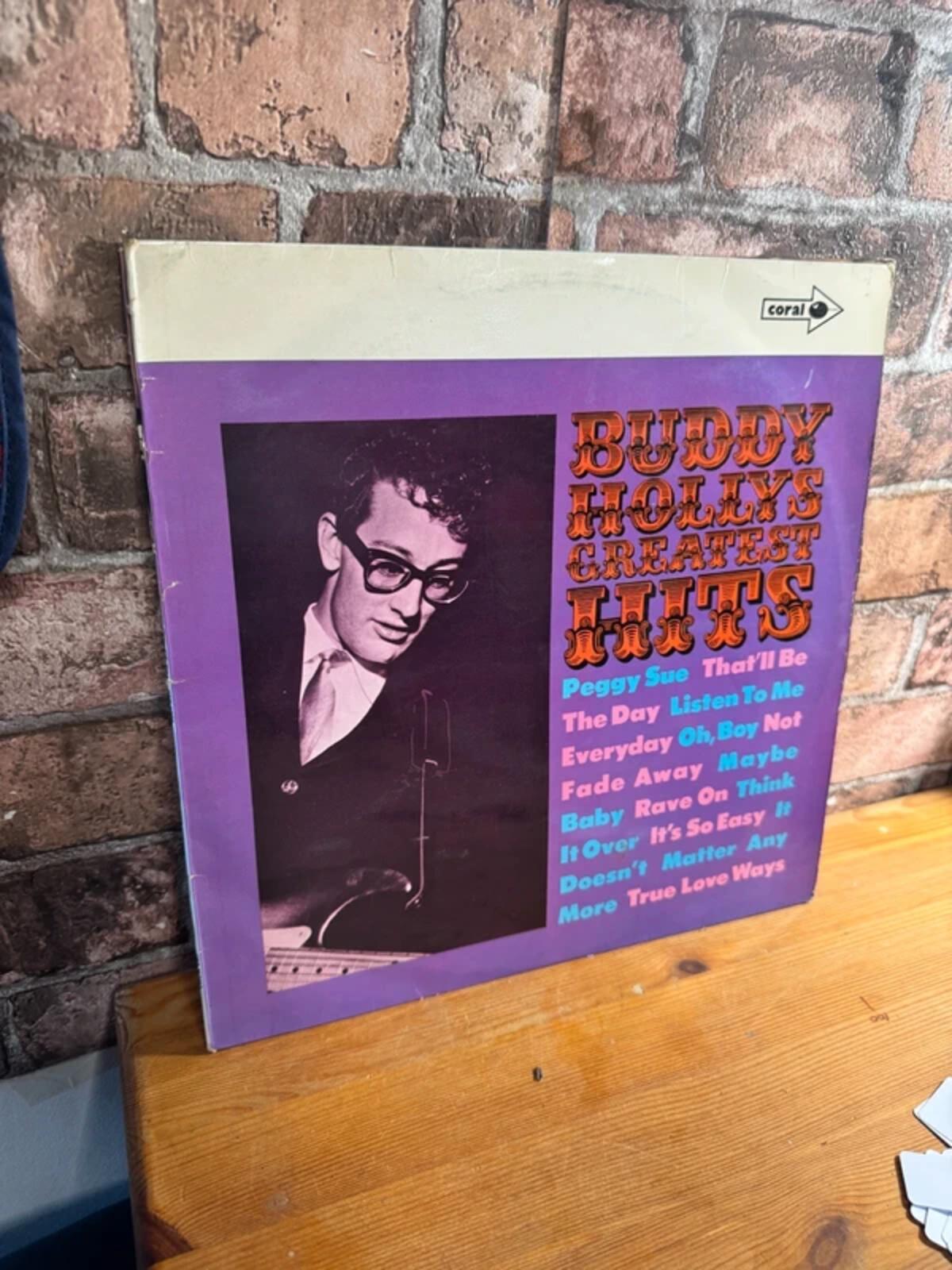 Buddy Holly's Greatest Hits Vinyl Record