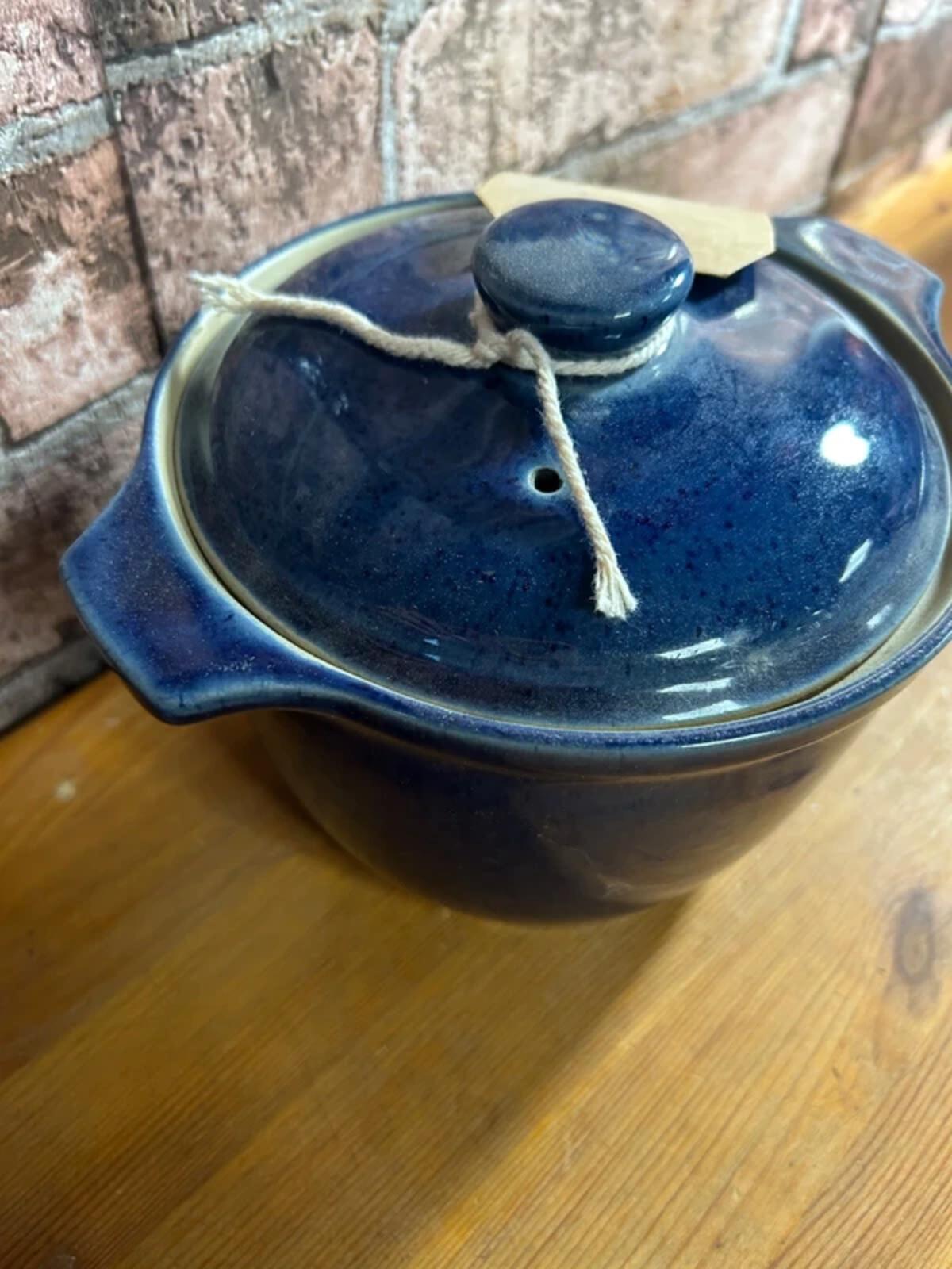 Denby Blue Cooking Dish with Lid