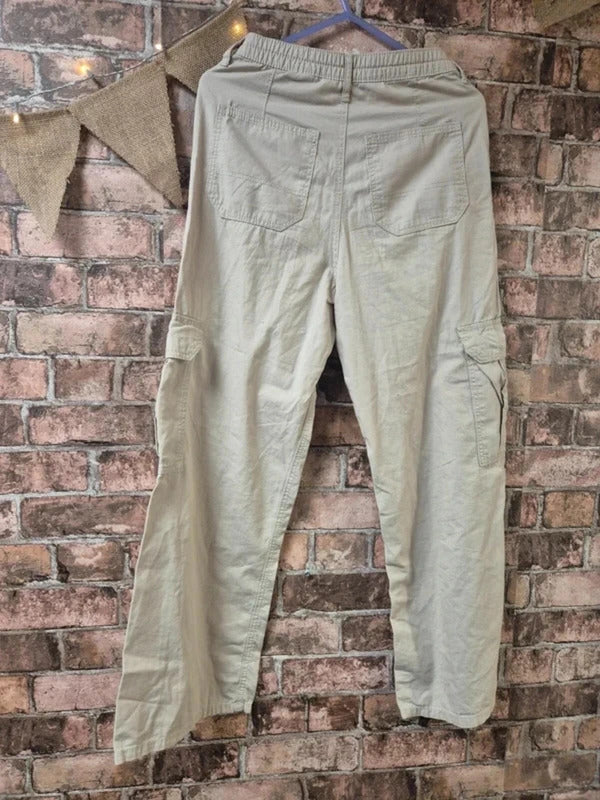 H&M Beige Wide leg trousers 11-12yrs