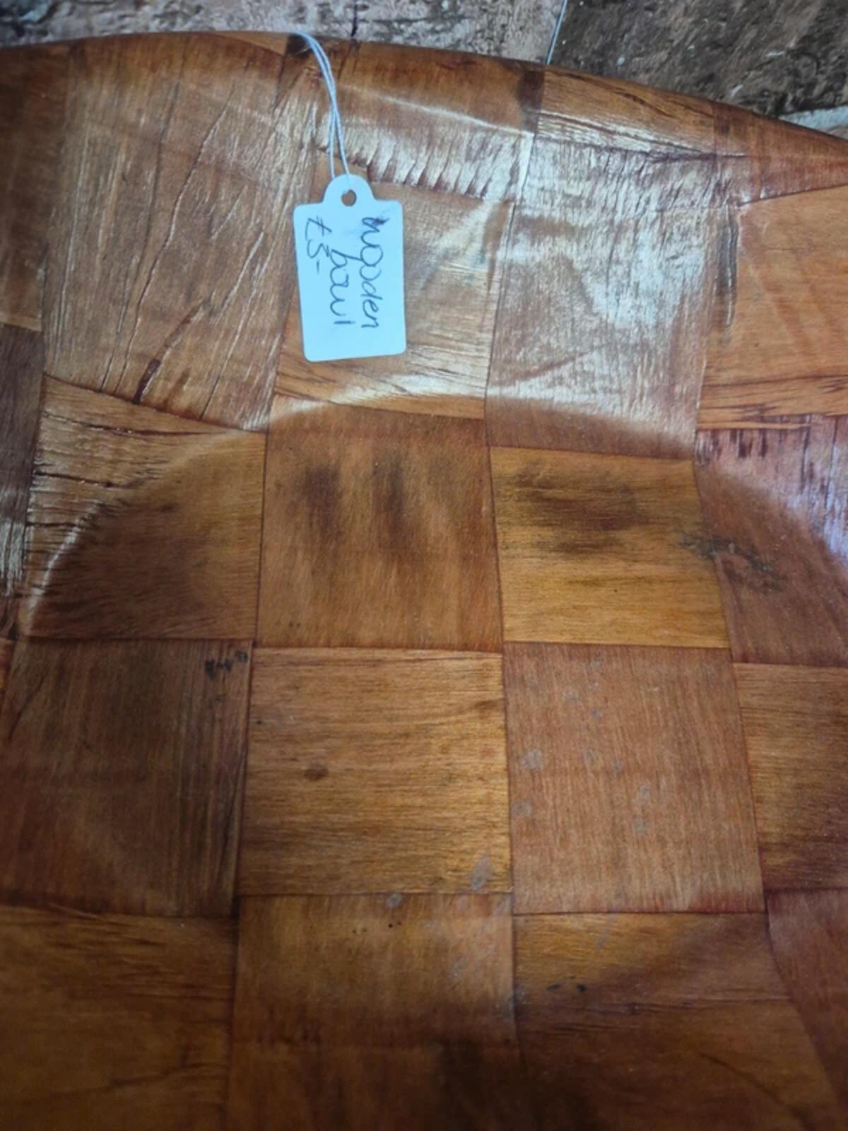 Wooden  bowl