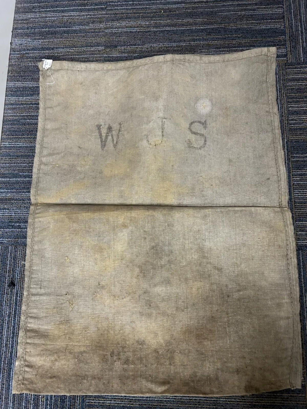 Vintage WJS Woven Sack