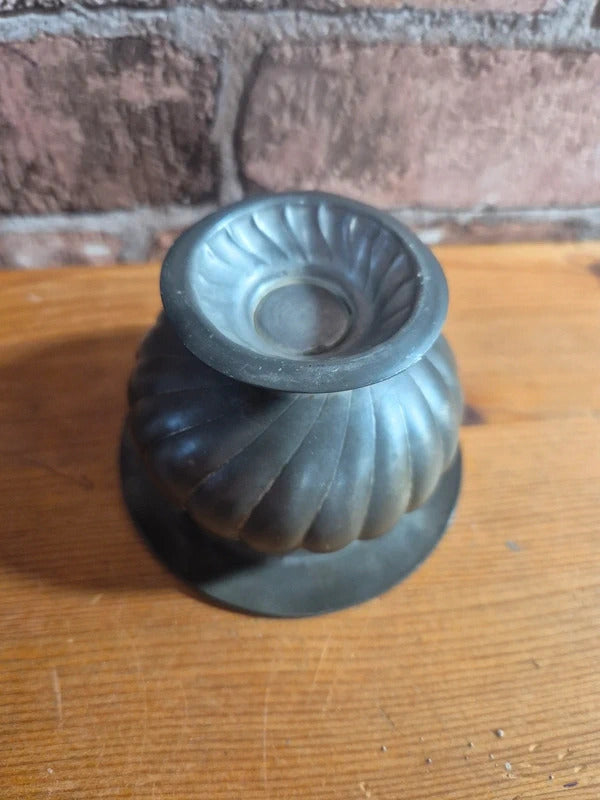 Pewter urn/vase