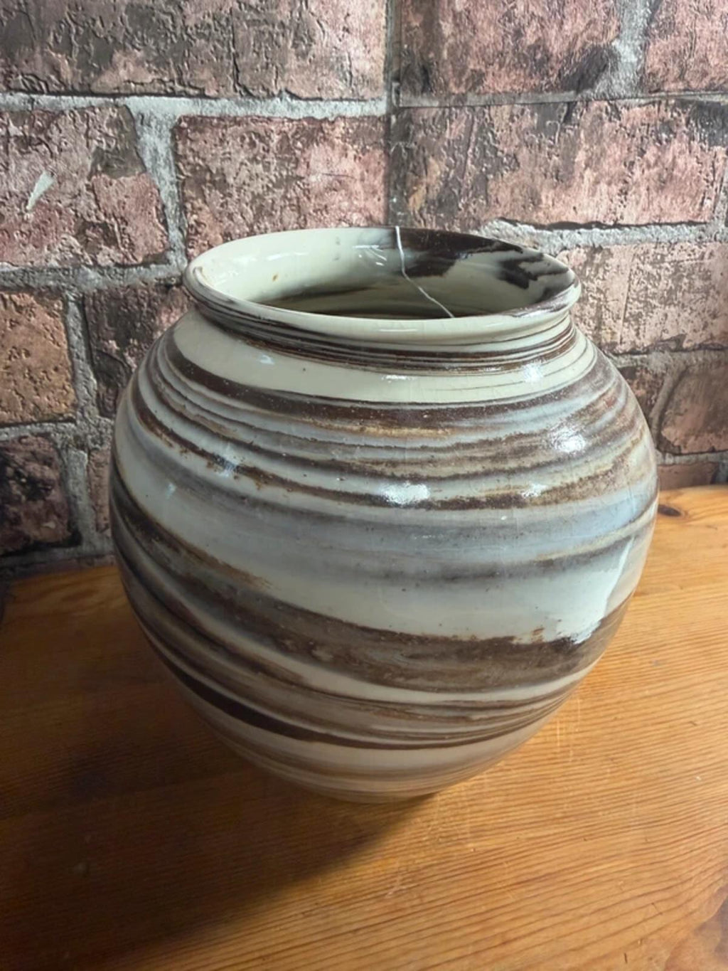 Vintage Alan Long Pottery Vase