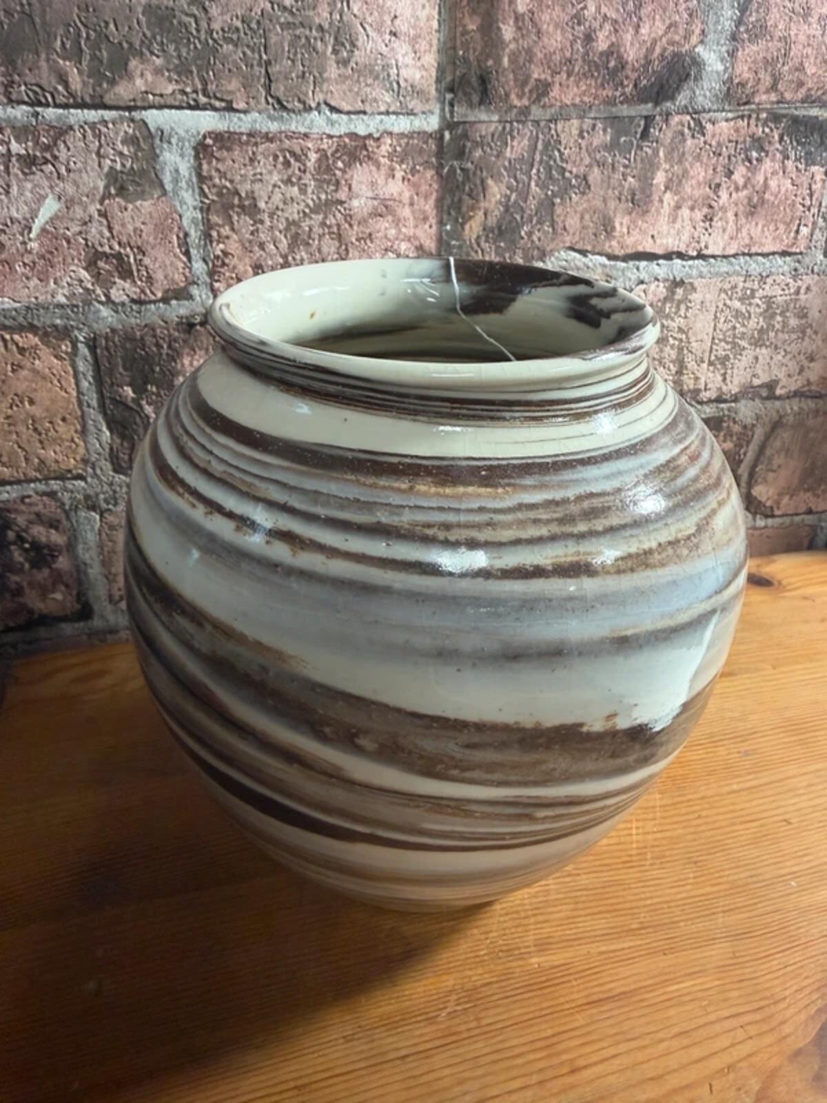 Vintage Alan Long Pottery Vase