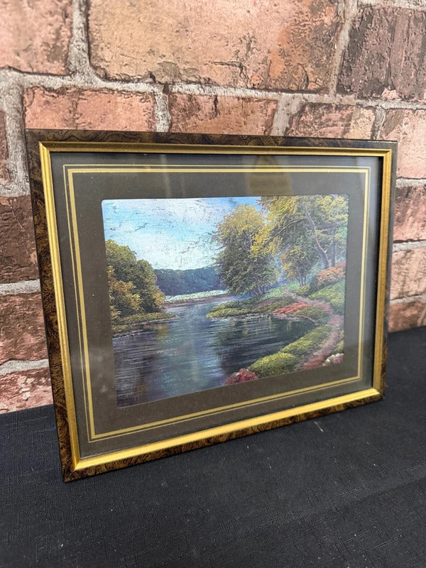 Holographic Framed Landscape Picture