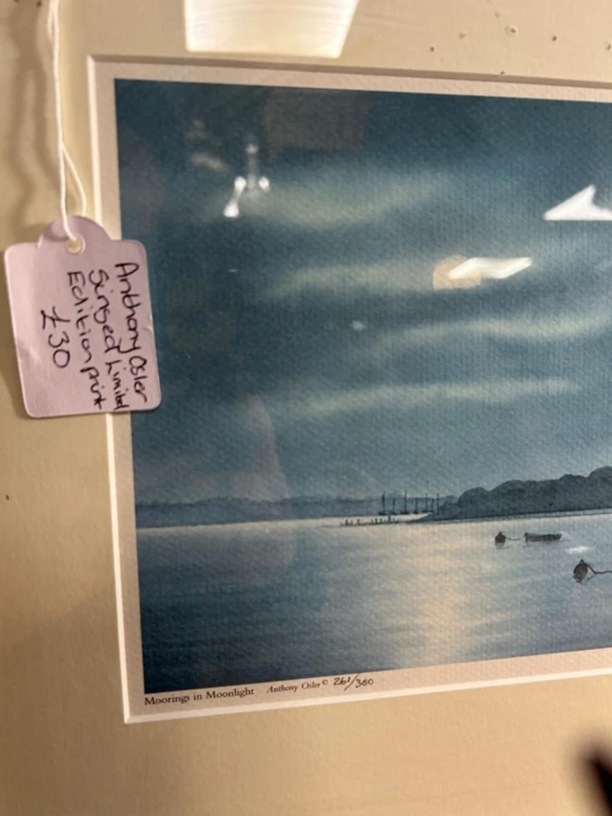 Anthony Osler Signed Limited Edition Framed Print