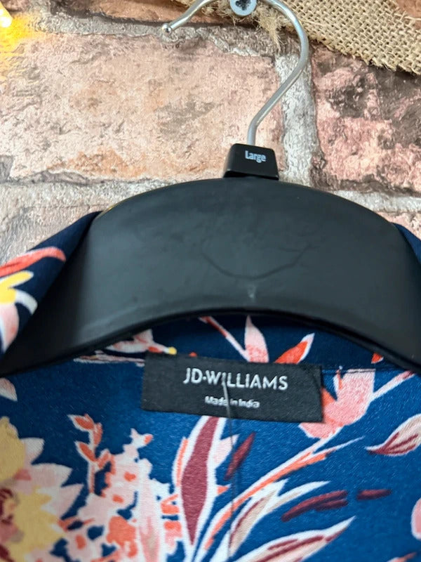 JD Williams Floral Multicolour Dress - Size 24