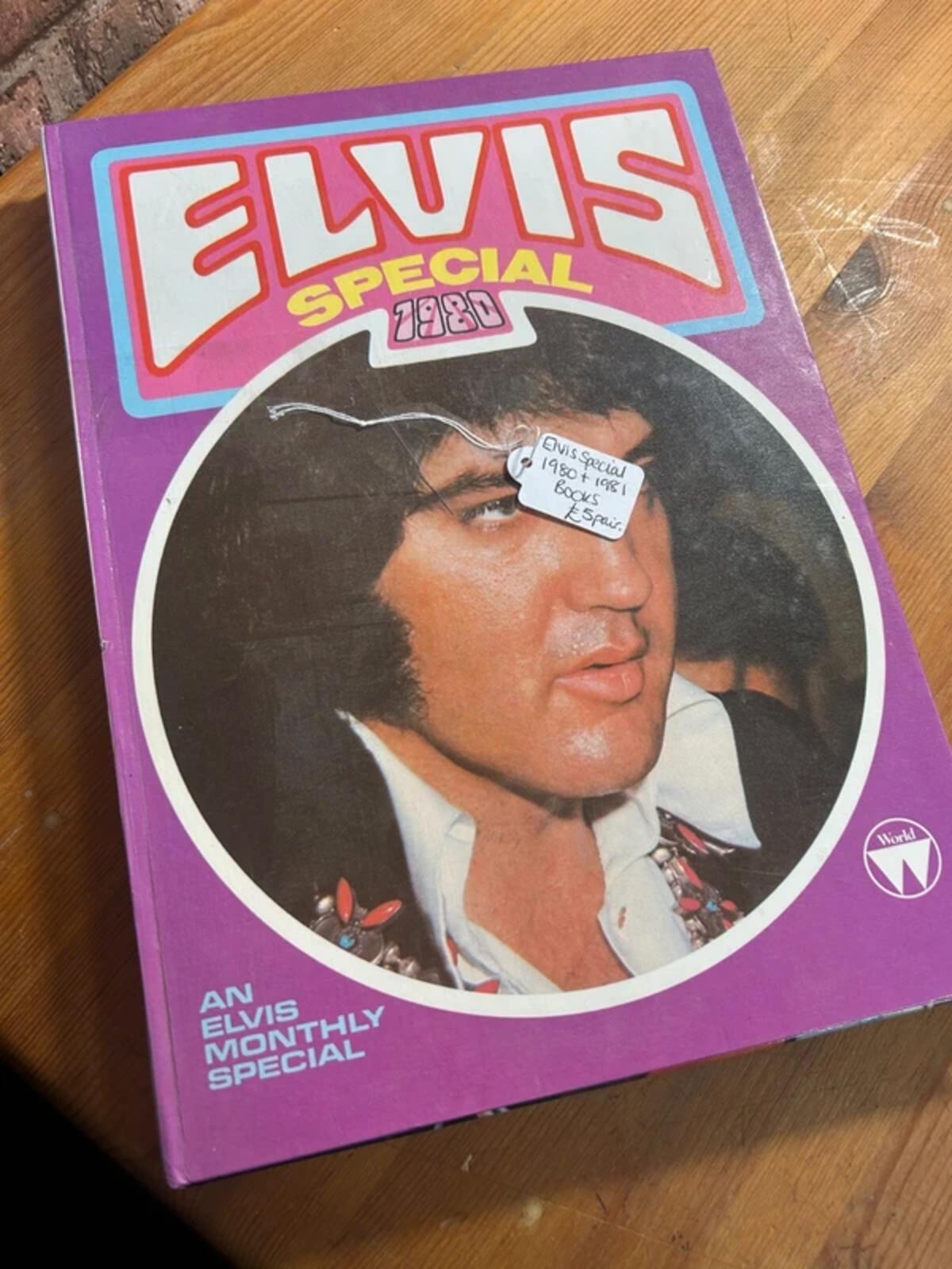 Elvis Special 1980 and 1981 Magazine Books
